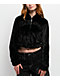 Ed Hardy Tiger Flame Black Plush Zip Hoodie - Thumbnail image 1 of 6