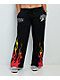 Ed Hardy Tiger Flame Black Sweatpants - Thumbnail image 3 of 8