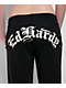 Ed Hardy Tiger Flame Black Sweatpants - Thumbnail image 4 of 5