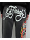 Ed Hardy Tiger Flame Black Wash Jeans - Thumbnail image 3 of 6