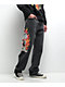 Ed Hardy Tiger Flame Black Wash Jeans - Thumbnail image 2 of 6