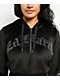 Ed Hardy Tiger Head Black Velour Crop Zip Hoodie - Thumbnail image 5 of 7