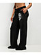 Ed Hardy Tiger Head Black Velour Sweatpants - Thumbnail image 1 of 5
