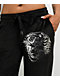 Ed Hardy Tiger Head Black Velour Sweatpants - Thumbnail image 3 of 5