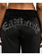 Ed Hardy Tiger Head Black Velour Sweatpants - Thumbnail image 4 of 5