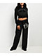 Ed Hardy Tiger Head Black Velour Sweatpants - Thumbnail image 5 of 5