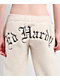 Ed Hardy Tiger Ivory Sherpa Wide Leg Sweatpants - Thumbnail image 3 of 6