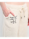 Ed Hardy Tiger Ivory Sherpa Wide Leg Sweatpants - Thumbnail image 4 of 6