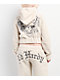 Ed Hardy Tiger Ivory Sherpa Zip Hoodie - Thumbnail image 2 of 6