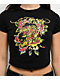 Ed Hardy Tiger Rose Black Crop T-Shirt - Thumbnail image 3 of 3
