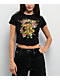 Ed Hardy Tiger Rose Black Crop T-Shirt - Thumbnail image 1 of 3