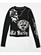Ed Hardy Tiger Rose Black Thermal Long Sleeve Notched T-Shirt - Thumbnail image 5 of 6