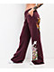 Ed Hardy Tigers Fig Red Wide Leg Sweatpants - Thumbnail image 7 of 8