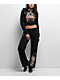 Ed Hardy Tigers Orchid Black Crop Zip Hoodie - Thumbnail image 4 of 4