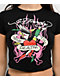 Ed Hardy True Eagle Black Crop T-Shirt - Thumbnail image 3 of 3