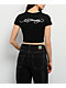 Ed Hardy True Eagle Black Crop T-Shirt - Thumbnail image 2 of 3