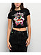 Ed Hardy True Eagle Black Crop T-Shirt - Thumbnail image 1 of 3