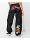 Ed Hardy True Love Black Cargo Parachute Pants - Thumbnail image 1 of 7