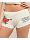 Ed Hardy Wings Biker White Lounge Shorts - Thumbnail image 3 of 4
