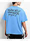 Ed Hardy Wolf Dice Rhinestone Blue T-Shirt - Thumbnail image 2 of 4