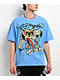 Ed Hardy Wolf Dice Rhinestone Blue T-Shirt - Thumbnail image 1 of 4