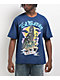 Ed Hardy Wolf Sunfade Navy T-Shirt - Thumbnail image 1 of 3