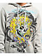 Ed Hardy Yellow Hair Skull Grey Hoodie - Thumbnail image 3 of 4