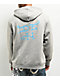 Ed Hardy Yellow Hair Skull Grey Hoodie - Thumbnail image 2 of 4