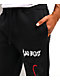 Ed Hardy x $AD BOYZ by Junior H Amor Y Veneno Black Baggy Sweatpants - Thumbnail image 6 of 8