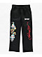 Ed Hardy x $AD BOYZ by Junior H Amor Y Veneno Black Baggy Sweatpants - Thumbnail image 10 of 10