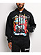 Ed Hardy x $AD BOYZ by Junior H Tiger Flame Black Zip Hoodie - Thumbnail image 1 of 8