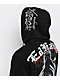 Ed Hardy x Broken Promises Deaths Shadow Rhinestone Black Zip Hoodie - Thumbnail image 8 of 8