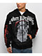 Ed Hardy x Broken Promises Deaths Shadow Rhinestone Black Zip Hoodie - Thumbnail image 1 of 8