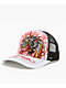 Ed Hardy x Broken Promises Forever Fades White & Black Trucker Hat - Thumbnail image 1 of 4