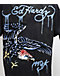 Ed Hardy x EST 19XX Rhinestone Eagle Black Wash T-Shirt - Thumbnail image 3 of 7