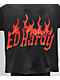 Ed Hardy x EST 19XX Rhinestone Flames Vintage Black T-Shirt - Thumbnail image 3 of 5