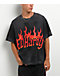 Ed Hardy x EST 19XX Rhinestone Flames Vintage Black T-Shirt - Thumbnail image 1 of 5