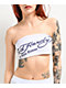 Ed Hardy x Kim Petras Koi White Crop Tube Top - Thumbnail image 3 of 4