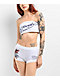 Ed Hardy x Kim Petras Koi White Crop Tube Top - Thumbnail image 1 of 4