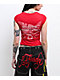 Ed Hardy x MGK Cherries Red T-Shirt - Thumbnail image 2 of 4