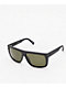 Electric Black Top Matte Black Polarized Sunglasses