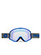 Electric Hex Flood Blue & Yellow Blue Chrome Snowboard Goggles - Thumbnail image 4 of 5