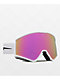Electric Kleveland Matte White Snowboard Goggles 2023 