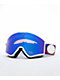 Electric Kleveland Tie Dye & Blue Chrome Snowboard Goggles
