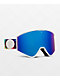 Electric Kleveland Tie Dye & Blue Chrome Snowboard Goggles