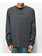 Element Shrooms Guide Long Sleeve Dark Grey T-Shirt