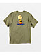 Element x Peanuts Kruzer Olive Green T-Shirt - Thumbnail image 1 of 3