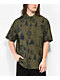 Element x Smokey Bear Scene Dark Green Short Sleeve Button Up Shirt - Thumbnail image 1 of 3