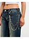 Ella Shea Pave Heart Silver Pocket Chain - Thumbnail image 2 of 2