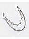 Ella Shea Pave Heart Silver Pocket Chain - Thumbnail image 1 of 2